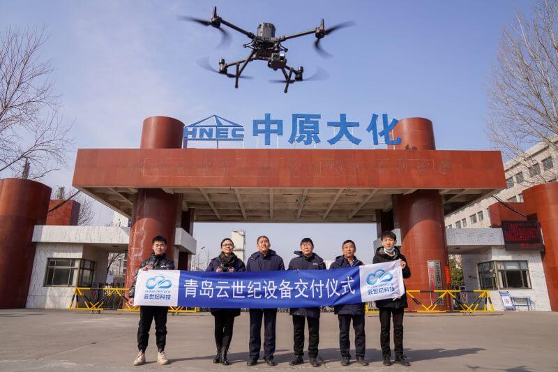 濮阳园区：无人机巡检新模式，助力化工安全出产保险