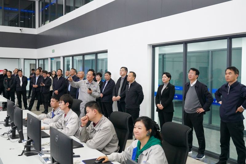 全省造作业数字化转型观摩组到388vip太阳集团调查观摩