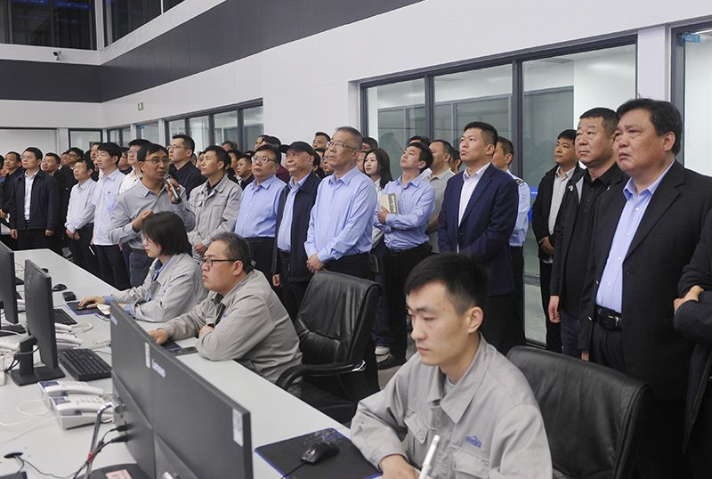 濮阳市应急治理局组织到388vip太阳集团发展安全尺度导则现场观摩